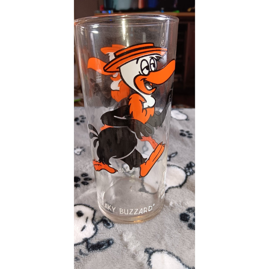 "Beaky Buzzard" 1973 Pepsi Collection Series Warner Bros. Looney Tunes Glass