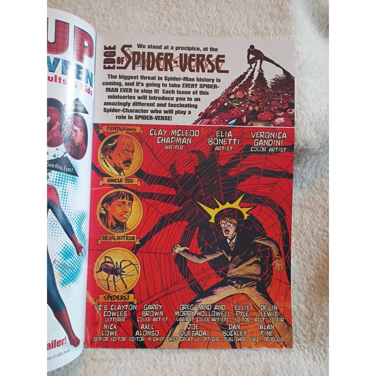 Edge of Spider-Verse #4 1st Print Cover A Marvel 1st Raclusa NM High Grade