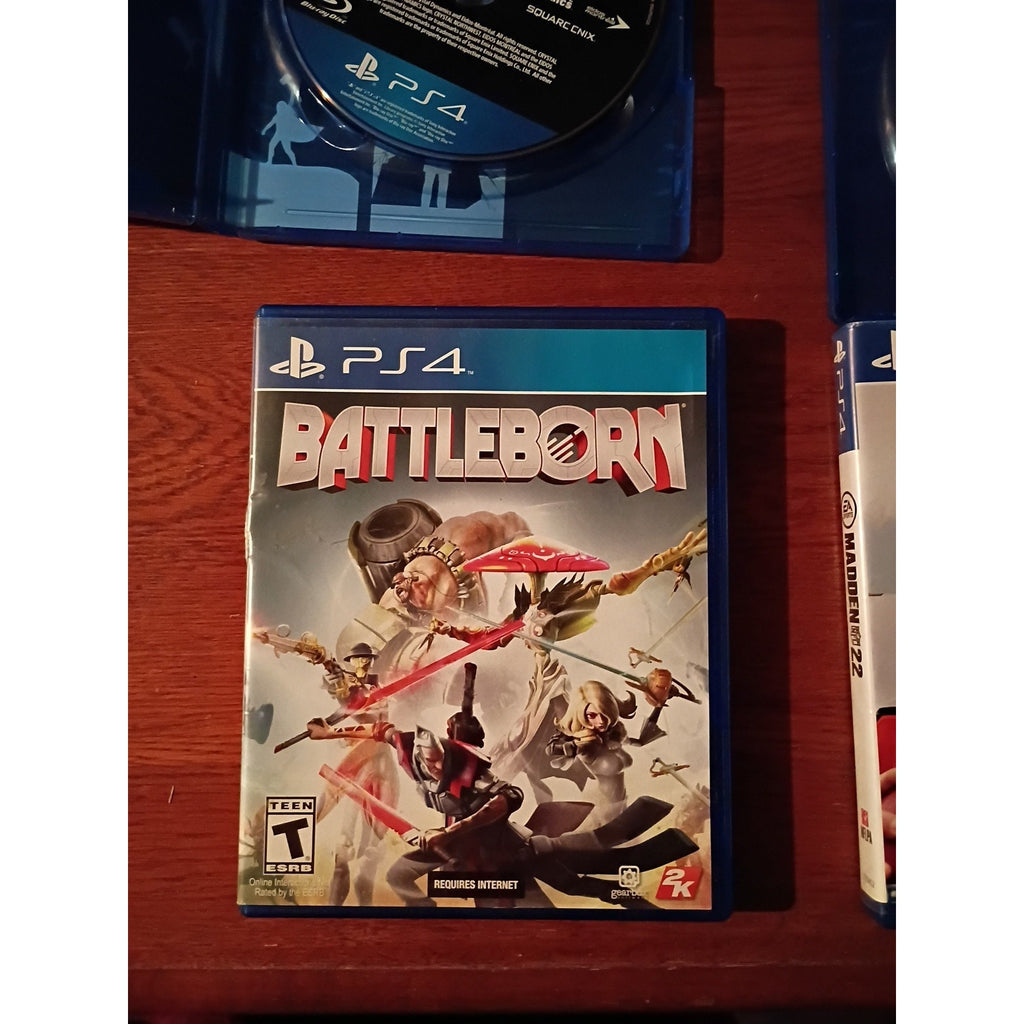 Ps4 Game Lot Of 4 Battleborn, Avengers, Madden 22, UFC 2 (Sony PlayStation 4