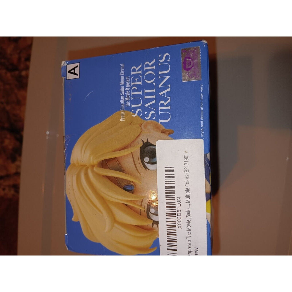 Sailor Moon Eternal SUPER SAILOR URANUS Figure Q Posket Ver. A Japan BANPRESTO