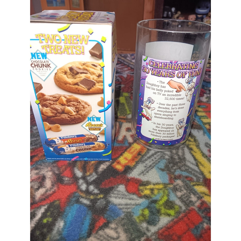PILLSBURY Doughboy 1995 Collector Plastic TUMBLER 30th Anniversary/Birthday NIB