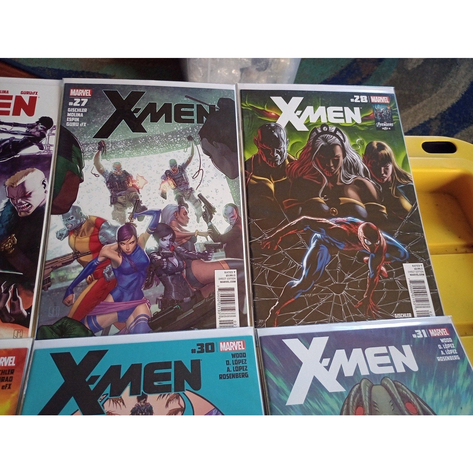X-Men #20-41 Marvel Comic Book Lot Of 22 VF To NM