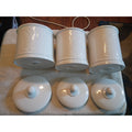 Fitz And Lloyd Milk White Canister Set Of 3 No1,2,3 With Lids Complete Set