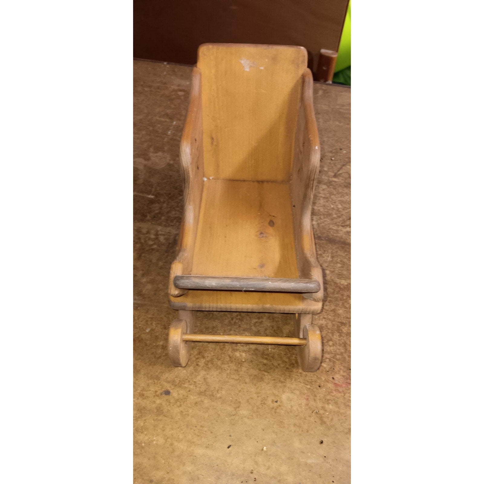 Vintage Wooden Decortive Christmas Sleigh