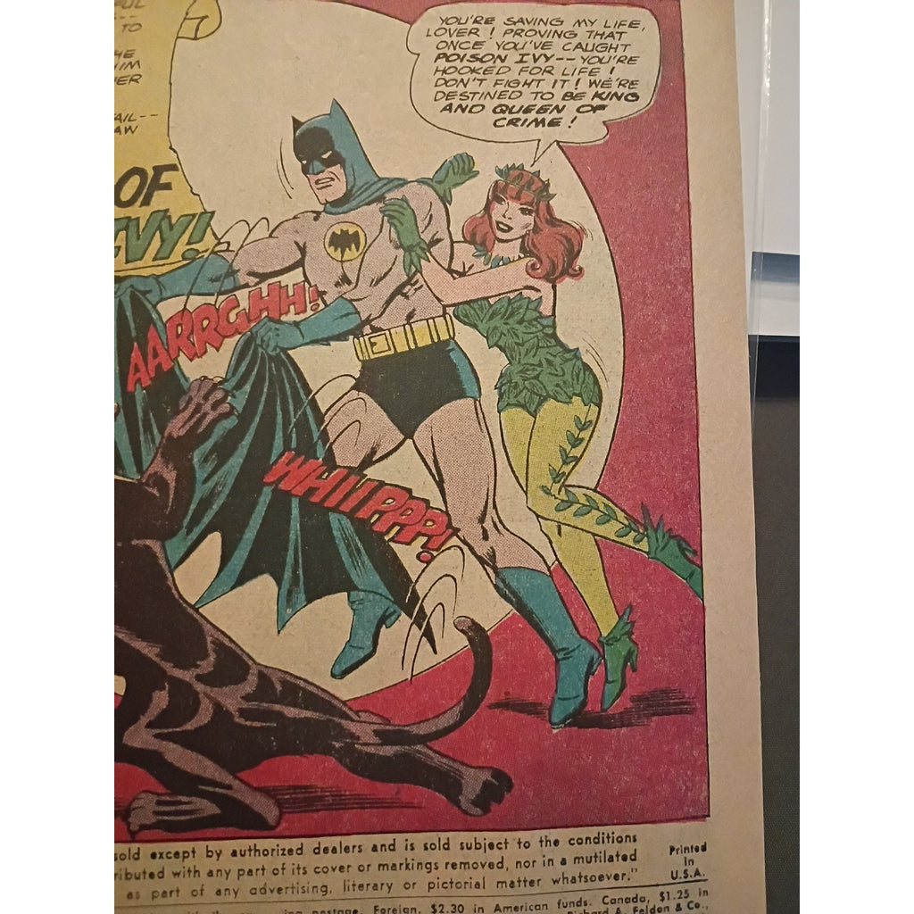 BATMAN #183-184 (1966) *Key 2nd Appearance Poison Ivy! GD TO VG robin DC Comics