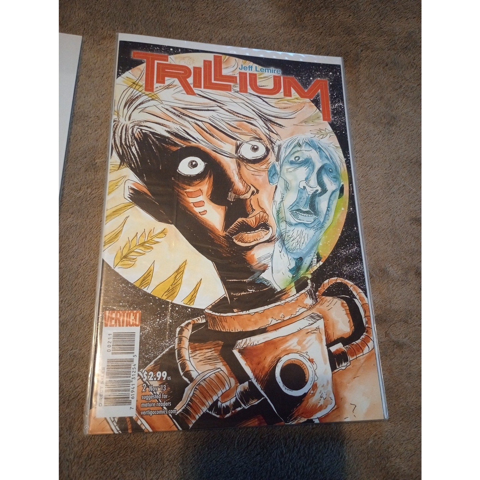 Trillium 1-5 (Vertigo 2013) Jeff Lemire Full Run Lot Of 5 VF To NM Condition