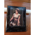 STAR TREK Chase Masterson Signed 4x6 Picture On 9x7 Plaque Leeta Dsp9