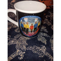 VINTAGE 1991 STAR TREK COFFEE MUG ENTERPRISE CREW "BEAM US DOWN SCOTTY"