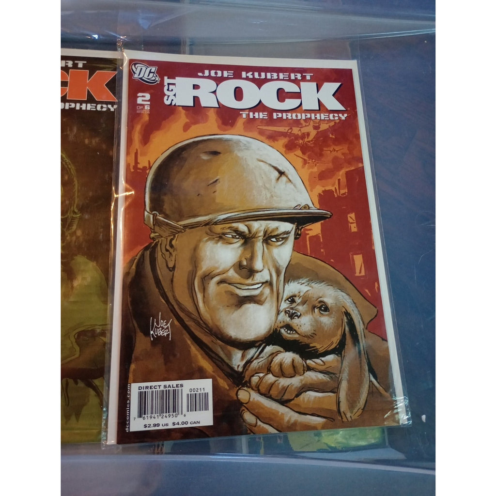 Sgt. Rock: The Prophecy #2 4 & 5. DC 2006 Joe Kubert Easy Company NM