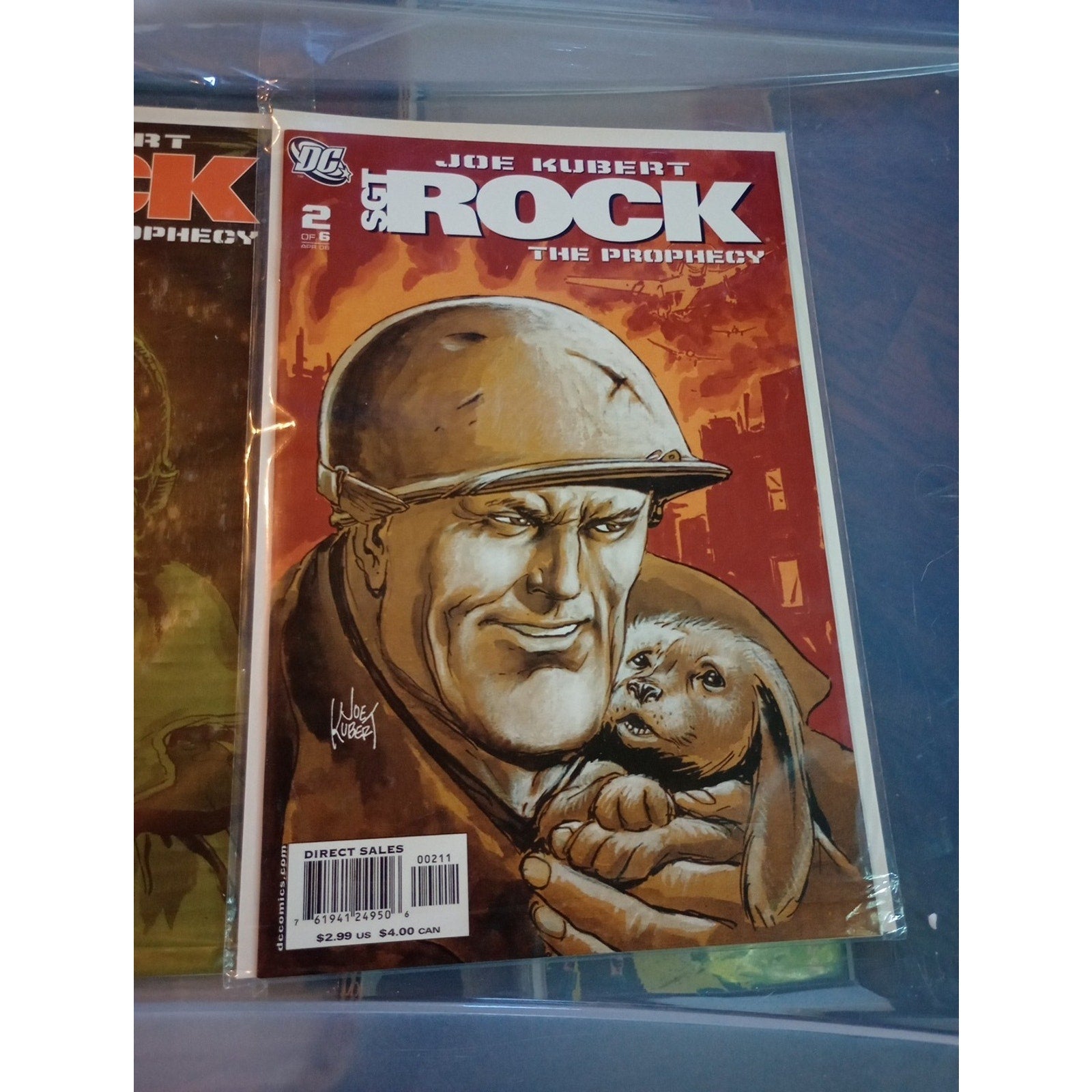 Sgt. Rock: The Prophecy #2 4 & 5. DC 2006 Joe Kubert Easy Company NM
