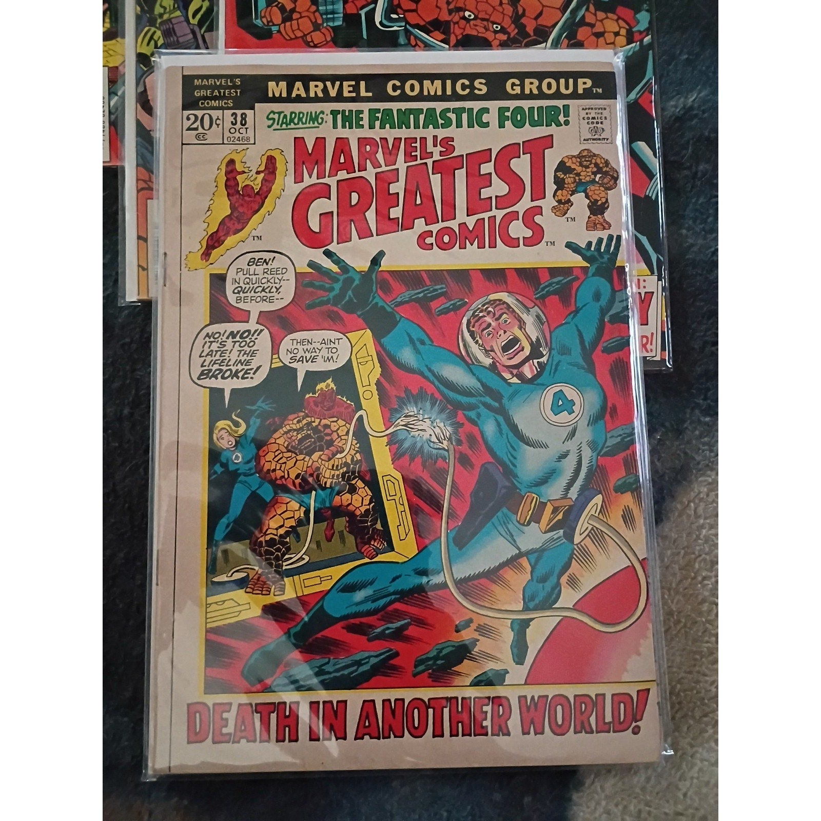 Marvel’s Greatest Comics Lot Of 7 Gd To FN Avg Fantastic Four #23-80