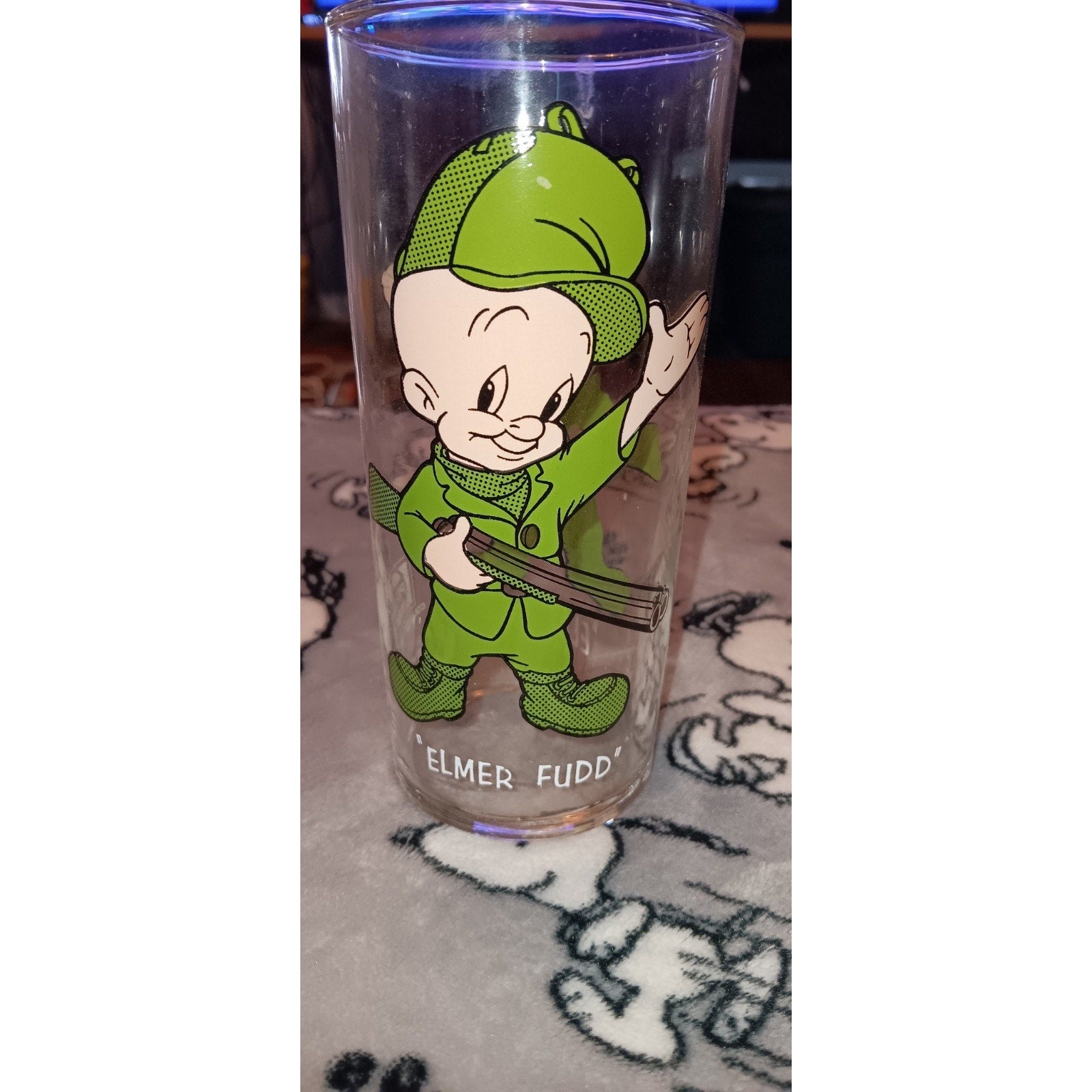 1973 Looney Tunes Elmer Fudd Warner Bros Pepsi Collector Series Glass~L@@K!!!!