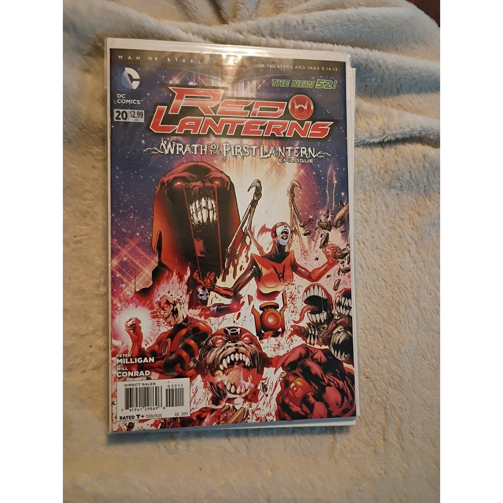 RED LANTERNS NEW 52 COMIC LOT OF 11 DC #1-3, 13-20 VF To NM