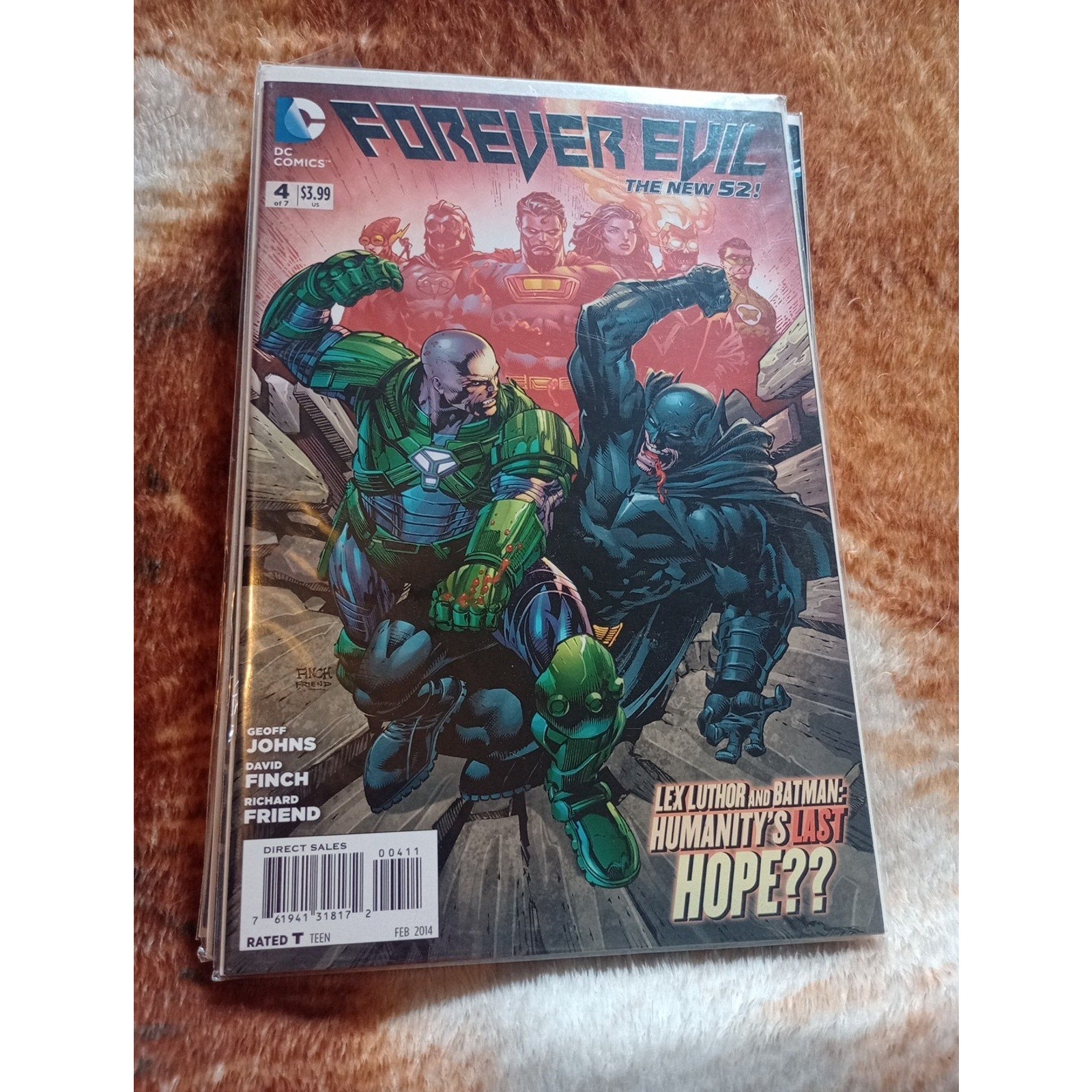 Forever Evil 1-2,4, Arkham #1, Argus1-3, Rogues 1-2, DC New 52 Evil Lot Of 9 VF+