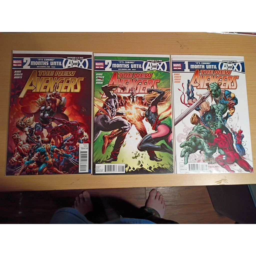 The New Avengers (2010) Vol. 2 Lot of 20 Comics - Full Run #16-34 VF To NM