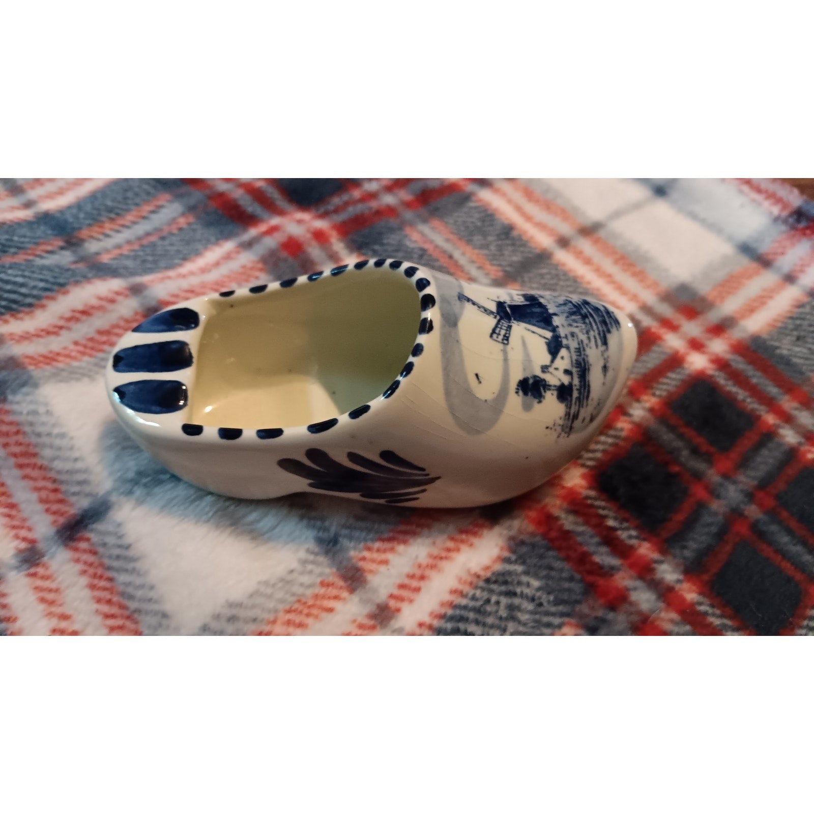Vintage Delfts Blue Holland Handpainted Dutch Clog