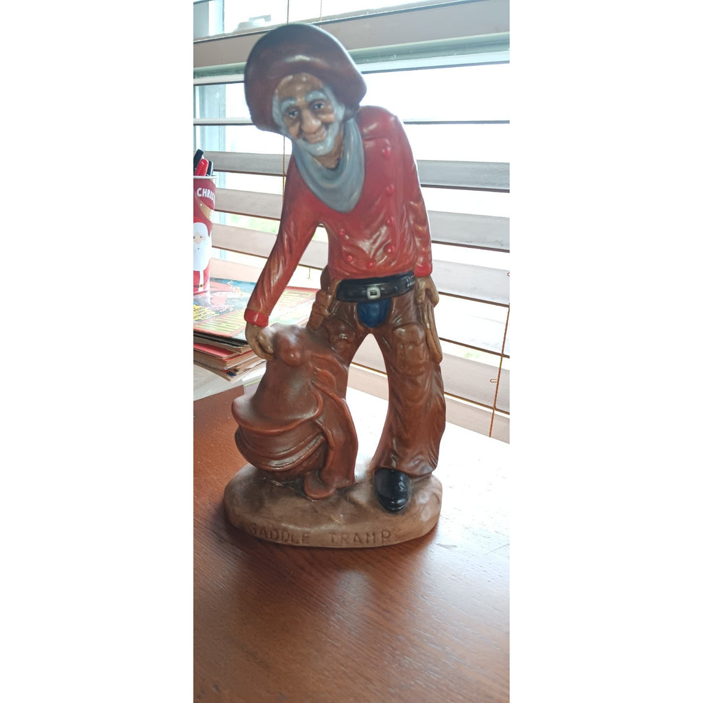 Vintage "Saddle Tramp" Old Cowboy Figurine