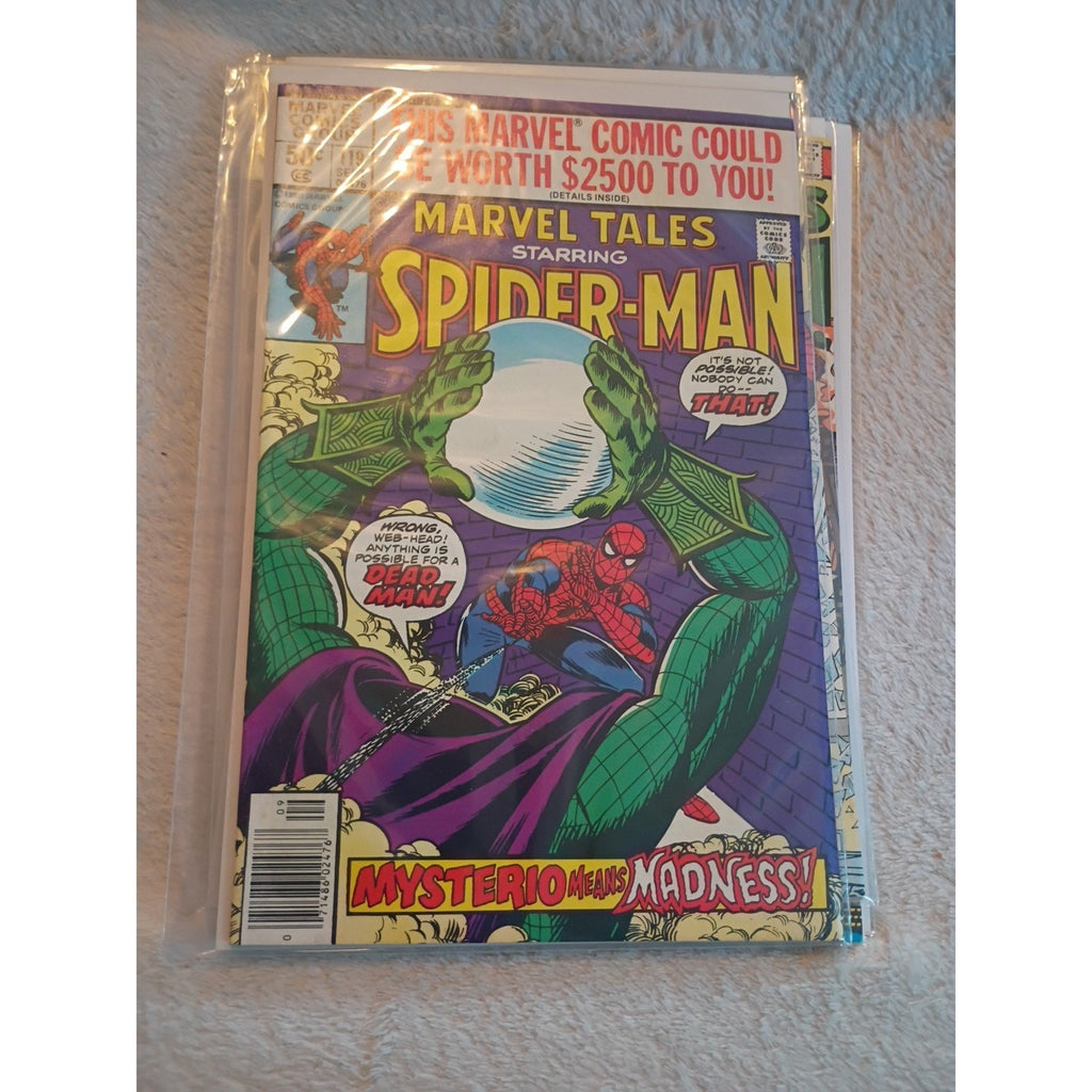 Spider-Man In Marvel Tales Lot Of 8 #102,104,107,110,112,113,114,119 FN To VF