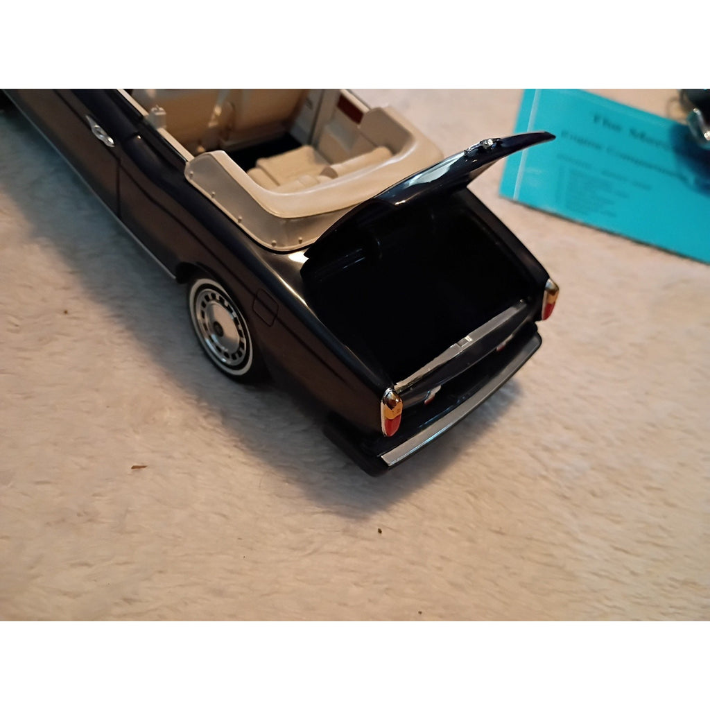 Lot Of 2 Franklin Mint 1993 Rolls-Royce Corniche IV & Mercedes 500k Roadster
