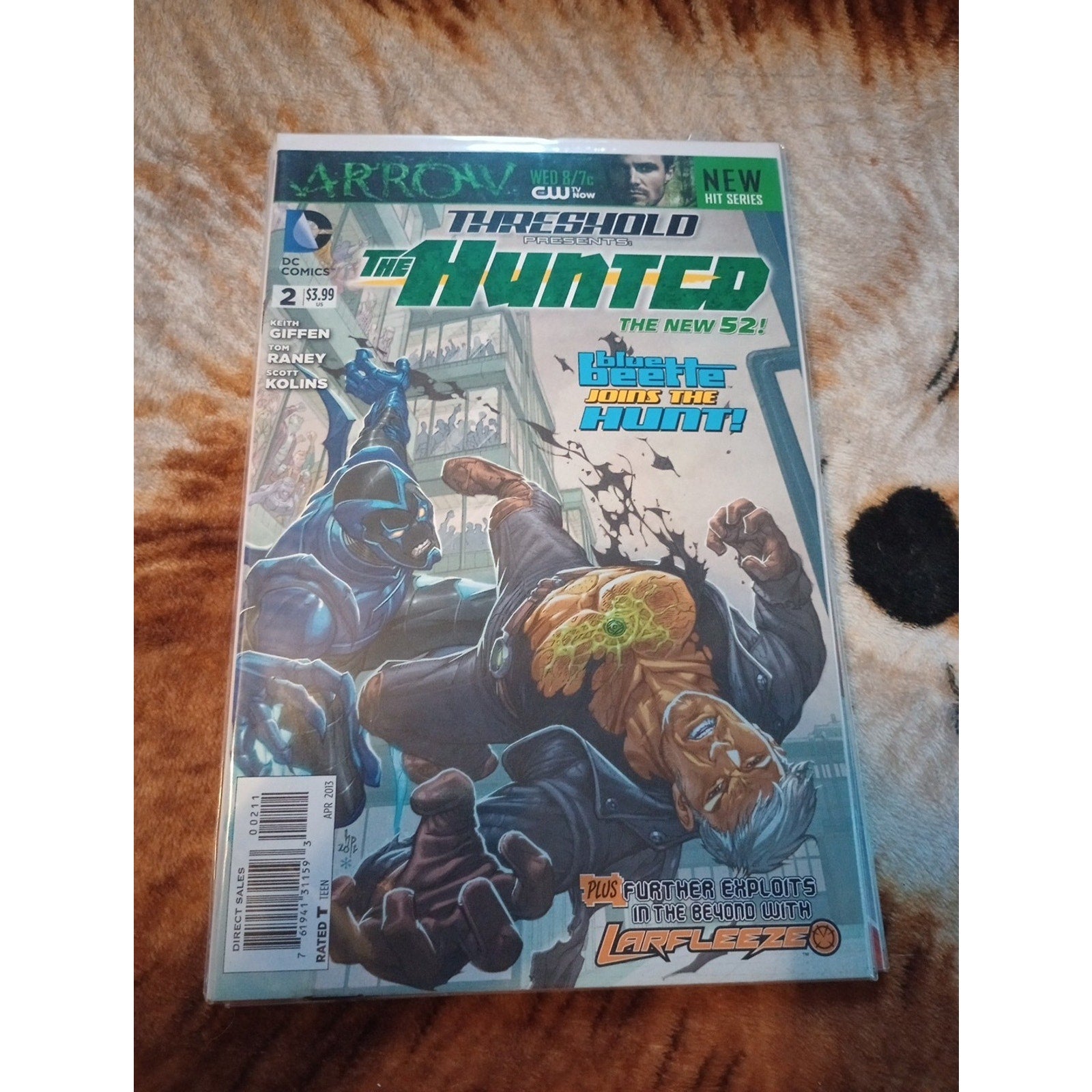 DC Comics Threshold The Hunted #1-5 With Green Lantern & Larfleeze 2013 VF To NM
