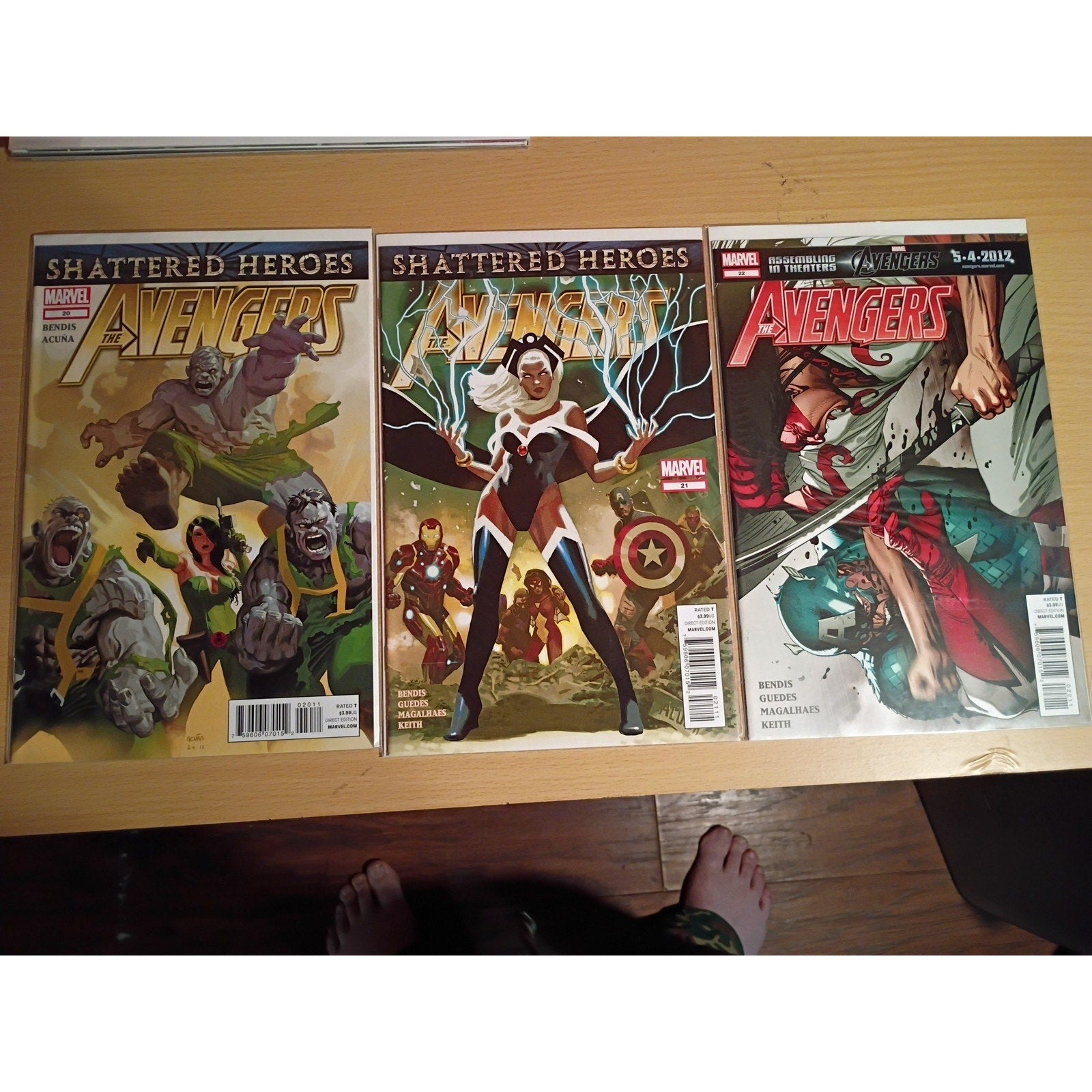 Avengers #17-34 Vol. 4 2011 Marvel Comics Lot Of 19 Full Run Comic Book VF To NM