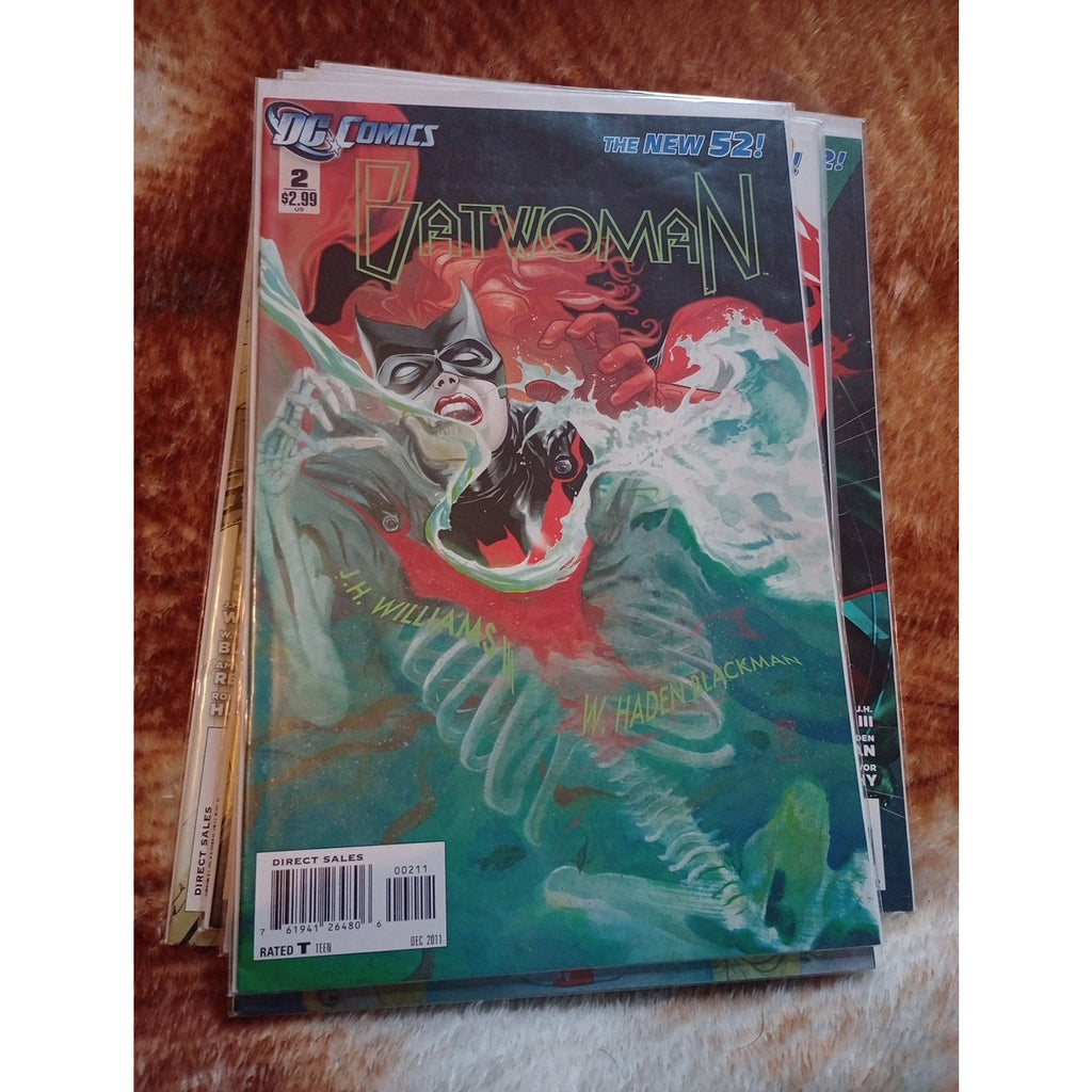 BATWOMAN #1-9 The New 52 DC Comics 2011 NM  VF To NM Full Run Lot Of 9
