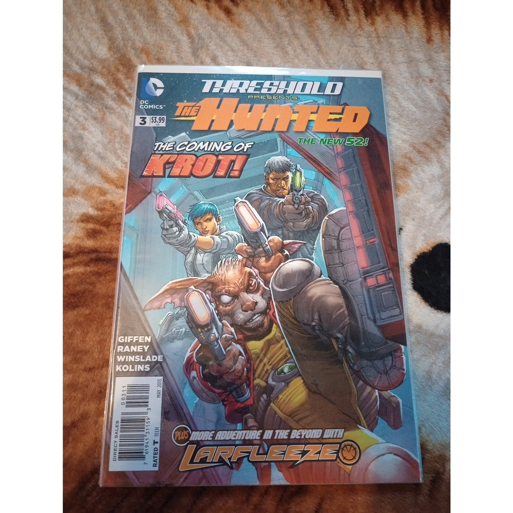 DC Comics Threshold The Hunted #1-5 With Green Lantern & Larfleeze 2013 VF To NM