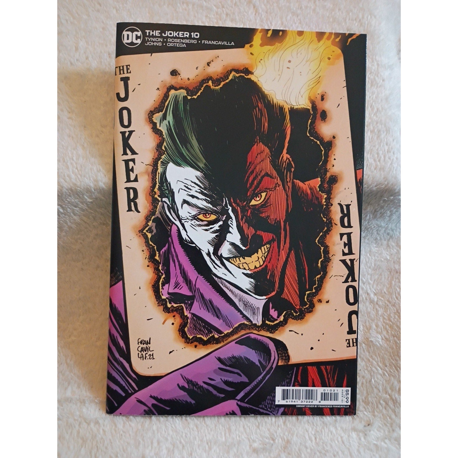 The Joker #10 And 11 Variant Covers (DC Comics) High Grade NM Condition