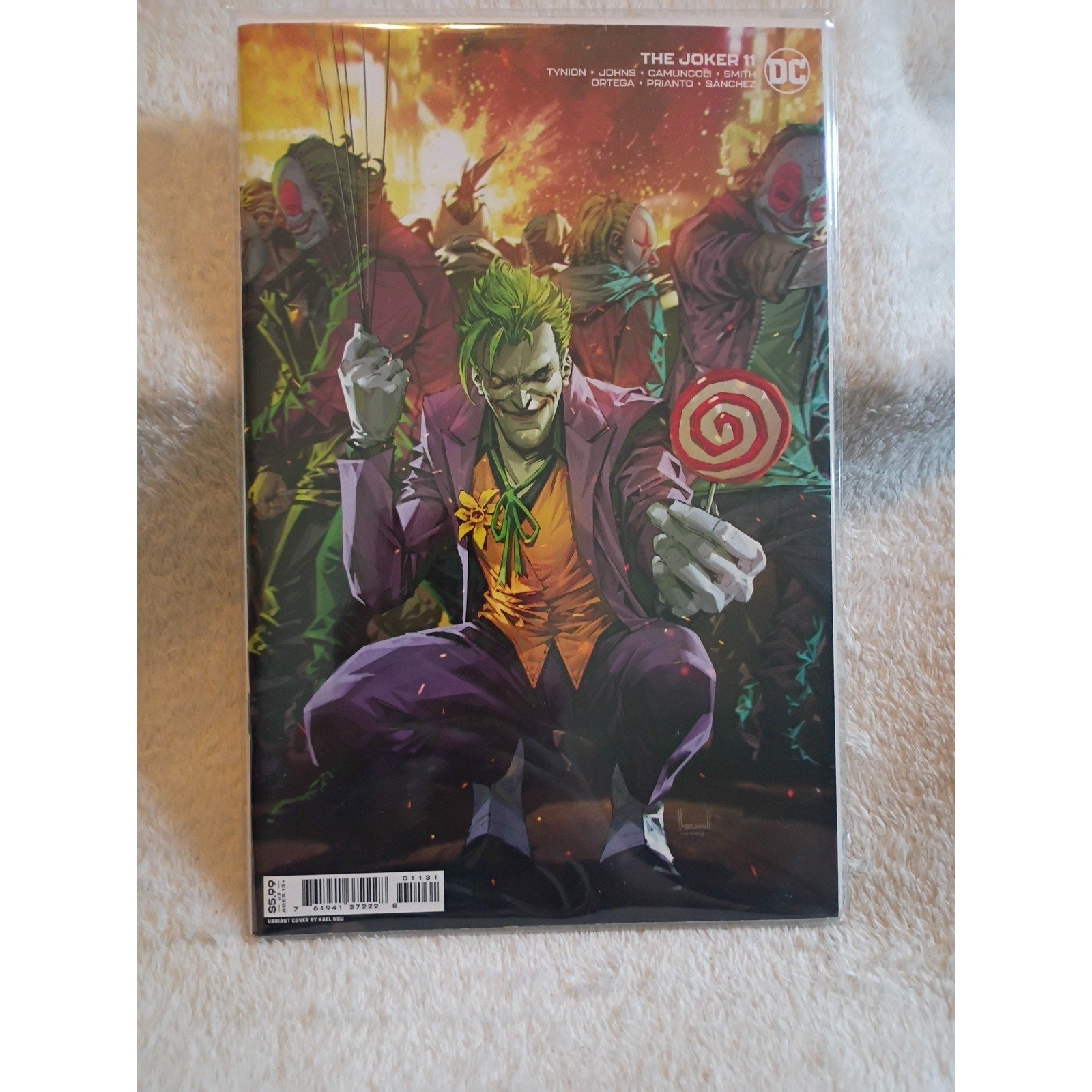 The Joker #10 And 11 Variant Covers (DC Comics) High Grade NM Condition