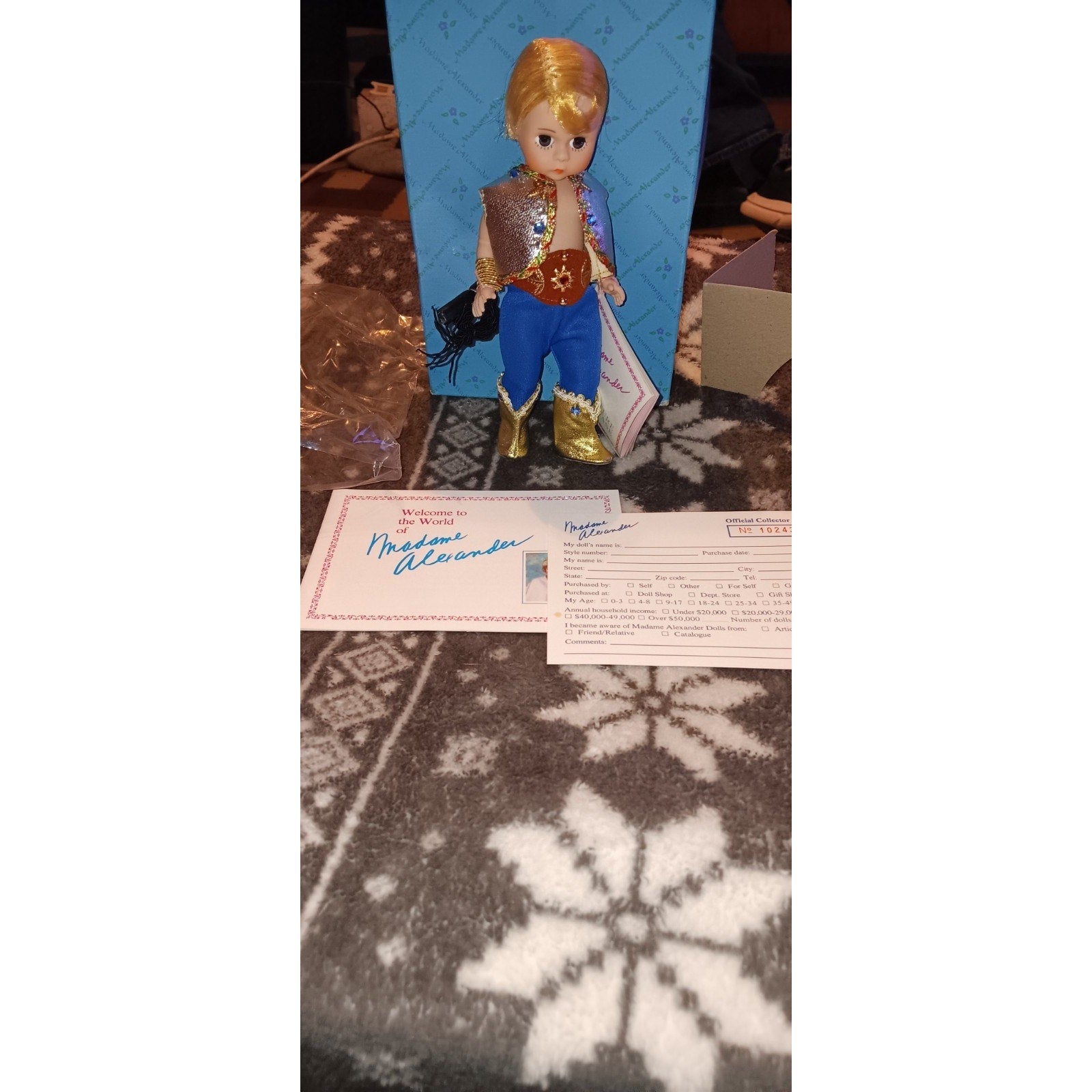 Madame Alexander Lion Tamer 306 In Original Box With Tags Very Nice