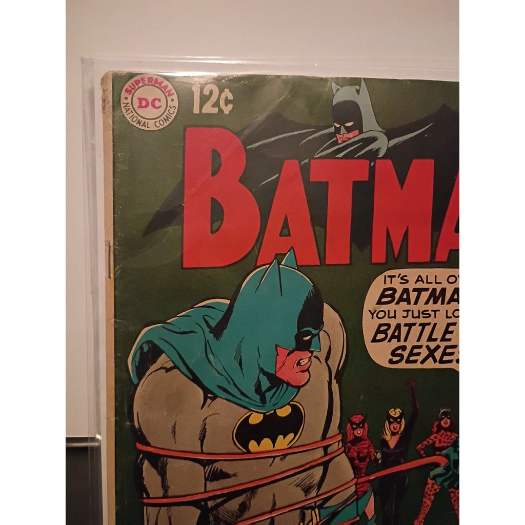 DC Comics BATMAN Lot Of 3 #210,255,309 Key 1st Lupus, New Catwoman Costume Gd-FN