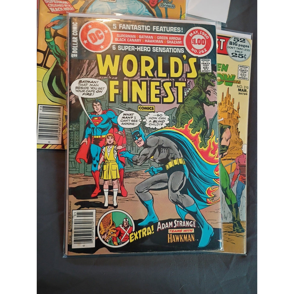 World's Finest Comics #210, 262, 270, 278 (DC Comics, April 1982) VF Lot of 4