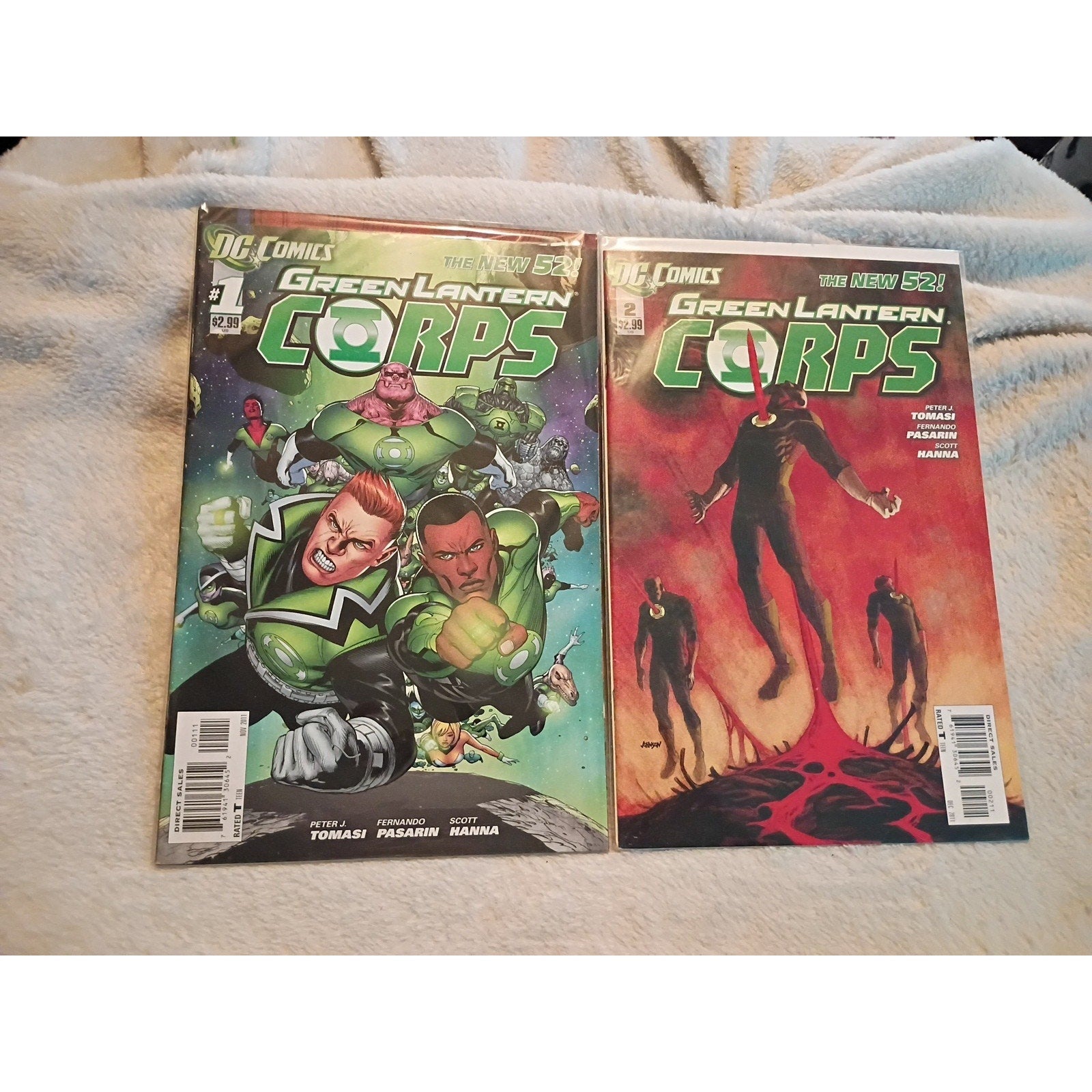 Green Lantern Corps lot 1-2,13-20 Plus Annual 1 DC New 52 2011 Lot Of 11 VF/Nm