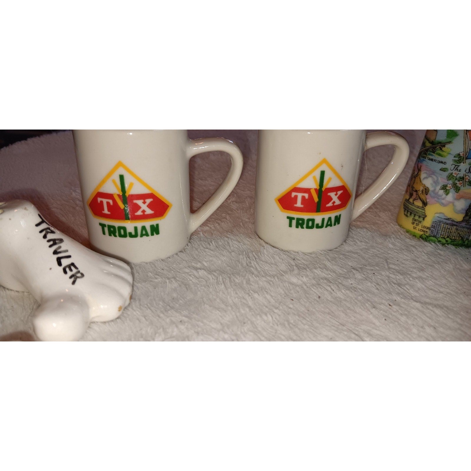 Lot Of 5 Souvenir Salt And Pepper Shakers