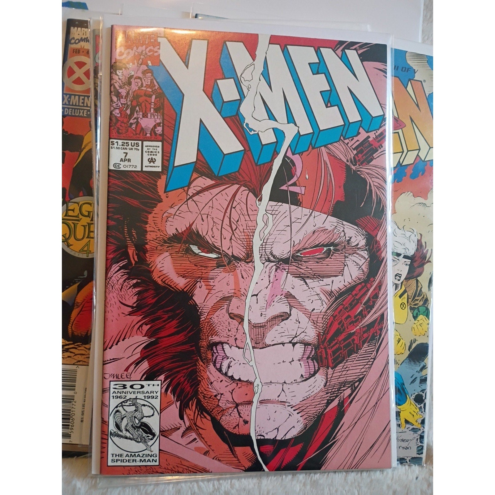 X-Men Volume 2 Lot 3 7 26 33 41 45 Vf-Nm 1991 Marvel Comics Lot Of 6 Jim Lee