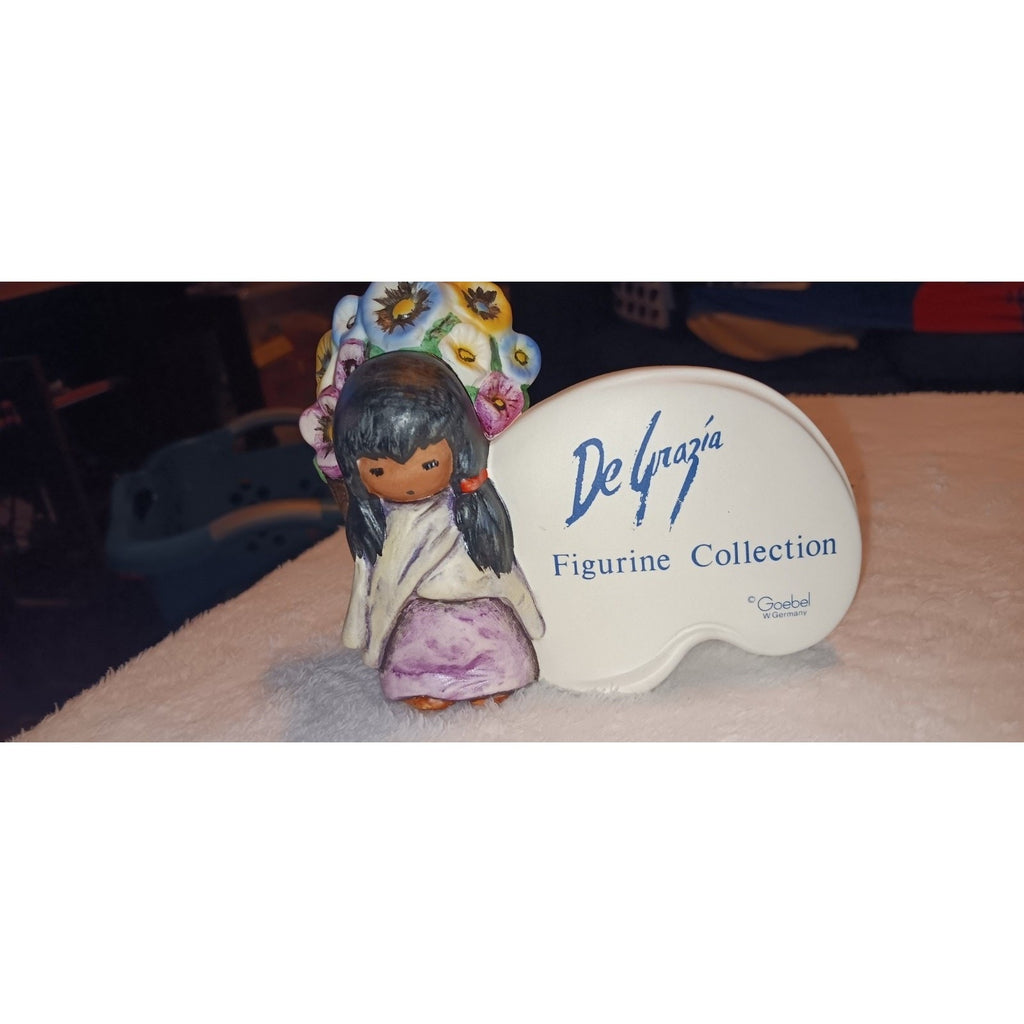 Goebel The Children of De Grazia Flower Girl Figurine