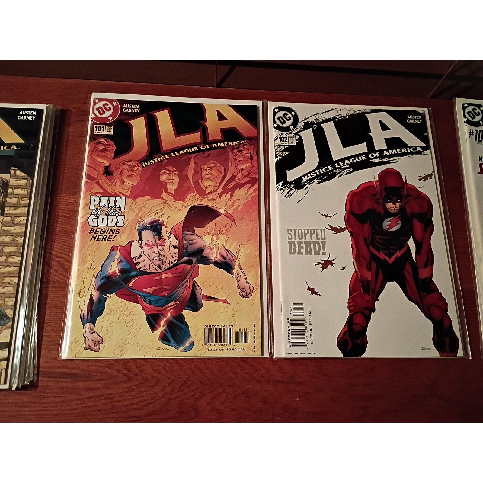 JLA #94-114: 11 issue lot DC COMICS 2004. VF To NM Superman Batman High Grade