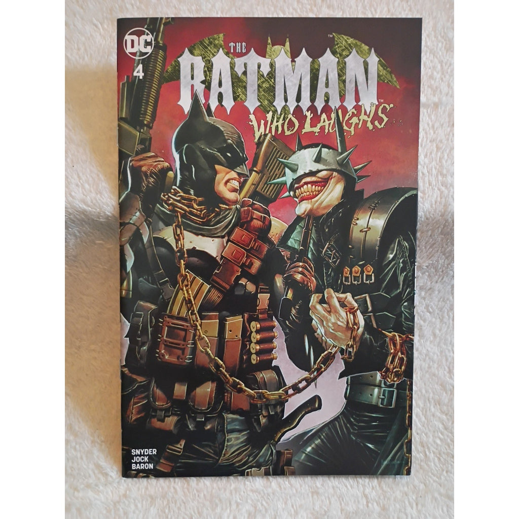 BATMAN WHO LAUGHS #4 MICO SUAYAN VARIANT comic book High Grade NM DC Comics