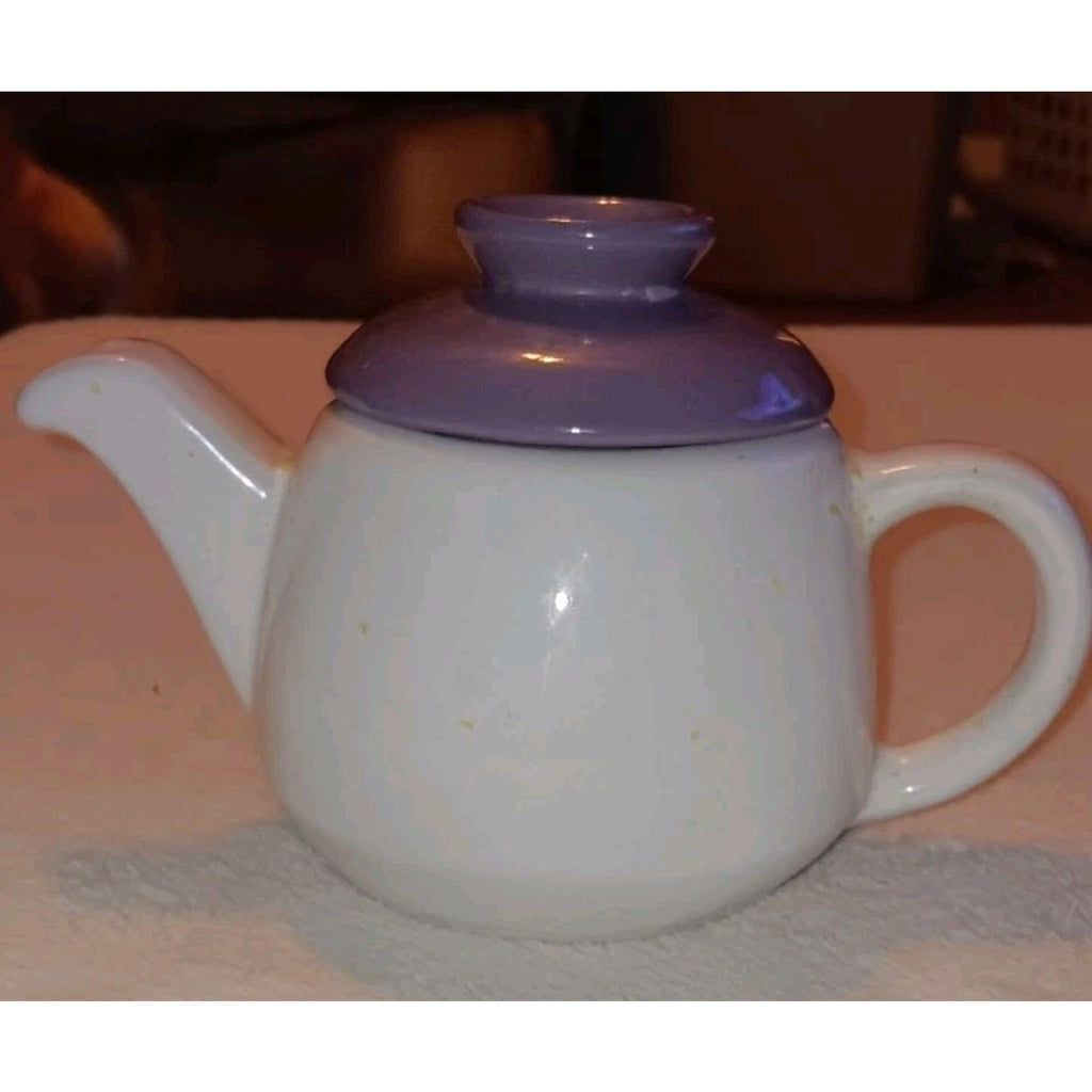 Vintage Frankoma Teapot Coffee Pot Pottery w Lid 6J Desert Gold Brown 4.25 in