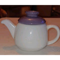 Vintage Frankoma Teapot Coffee Pot Pottery w Lid 6J Desert Gold Brown 4.25 in