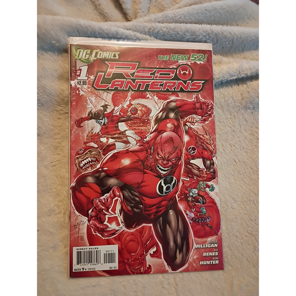 RED LANTERNS NEW 52 COMIC LOT OF 11 DC #1-3, 13-20 VF To NM