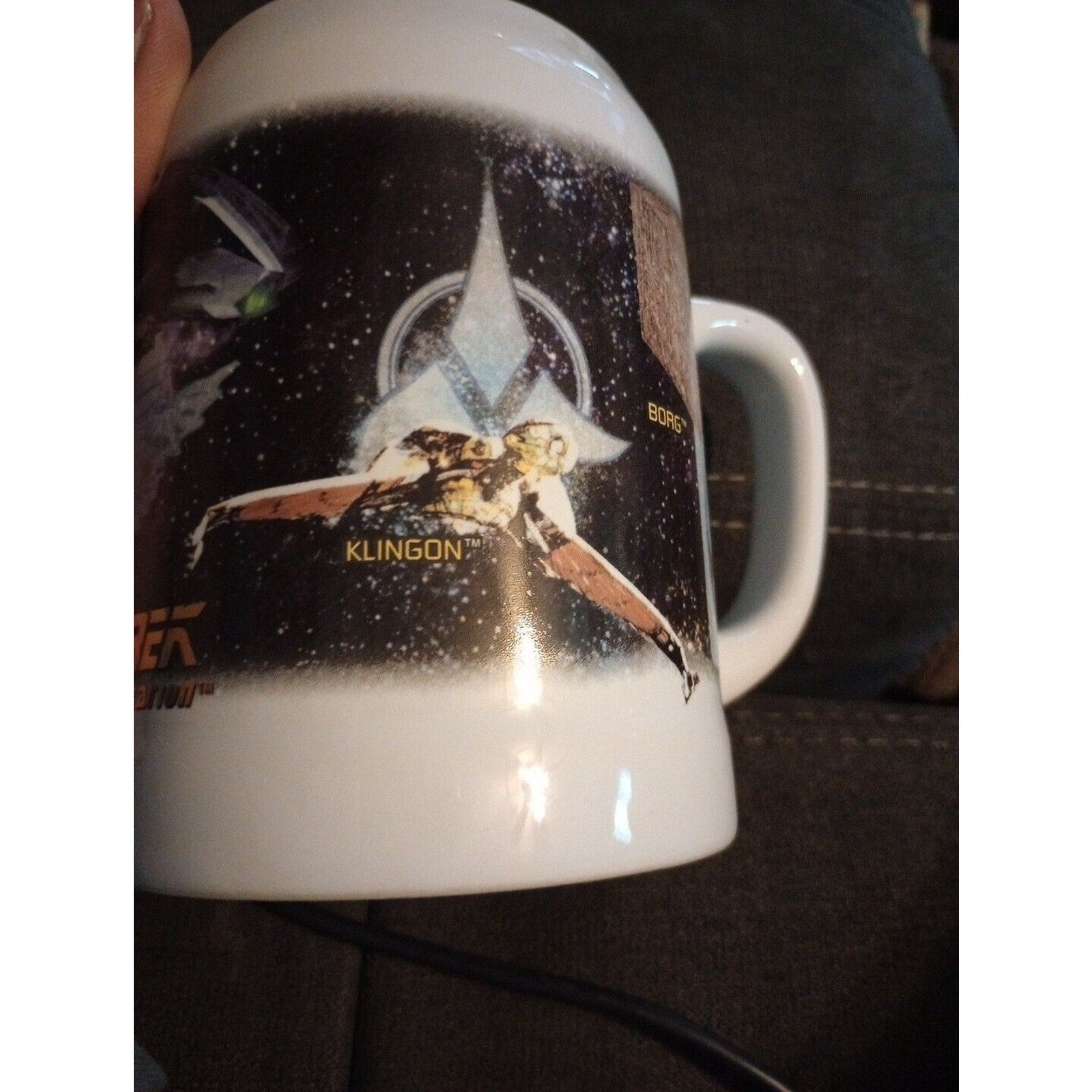 star trek 30th anniversary Spencer Gift Collection Ships Of Star Trek Mug Stein