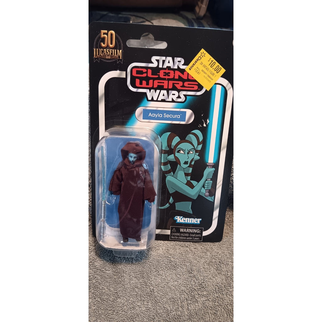 Star Wars The Vintage Collection Aayla Secura The Clone Wars 3.75" Figure