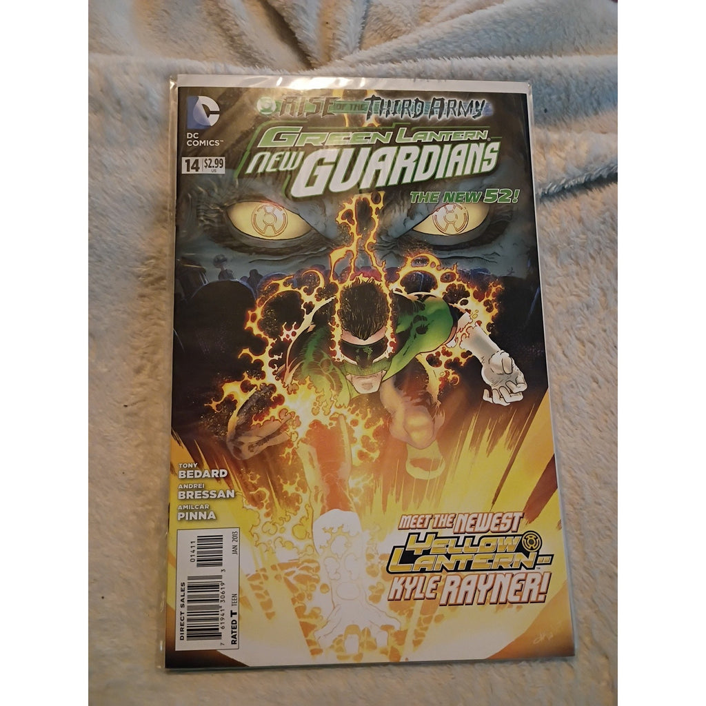 Green Lantern New Guardians New 52 DC Comics Lot of 9 Full Run 13-20+Ann1 VF/Nm