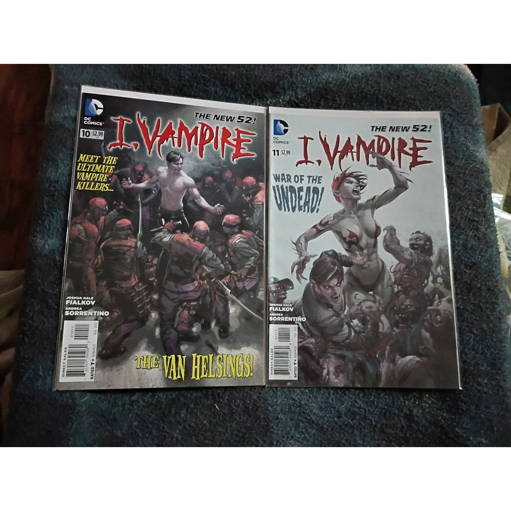 DC Comics I, Vampire Vol. 1 (2011) #0-19 Complete Series Lot Of 20 VF To NM