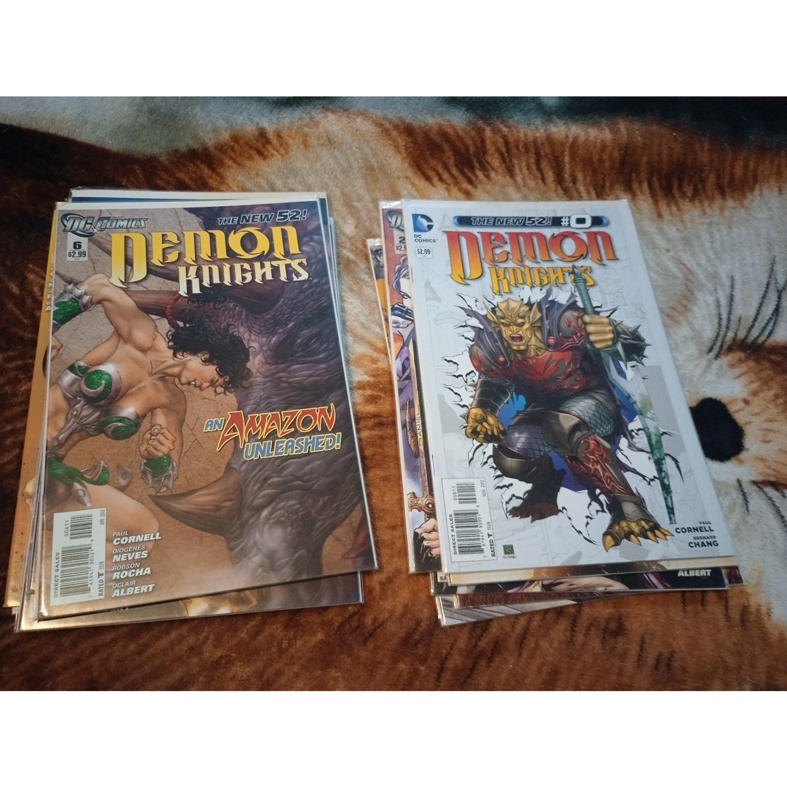 DC Comics Demon Knights #1 - 10 2011 New 52 First Ten Issues Job Lot VFN / NM