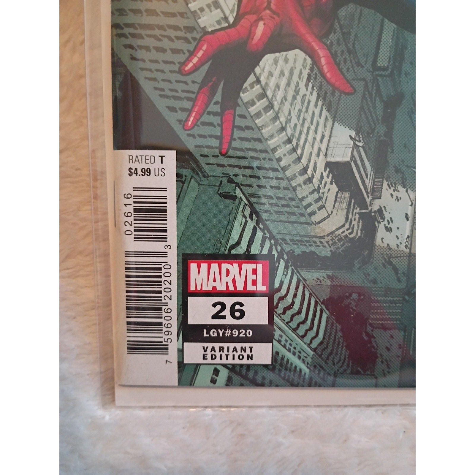 THE AMAZING SPIDER-MAN #26 (2022) PEPE LARRAZ 1:25 INCENTIVE VARIANT NM