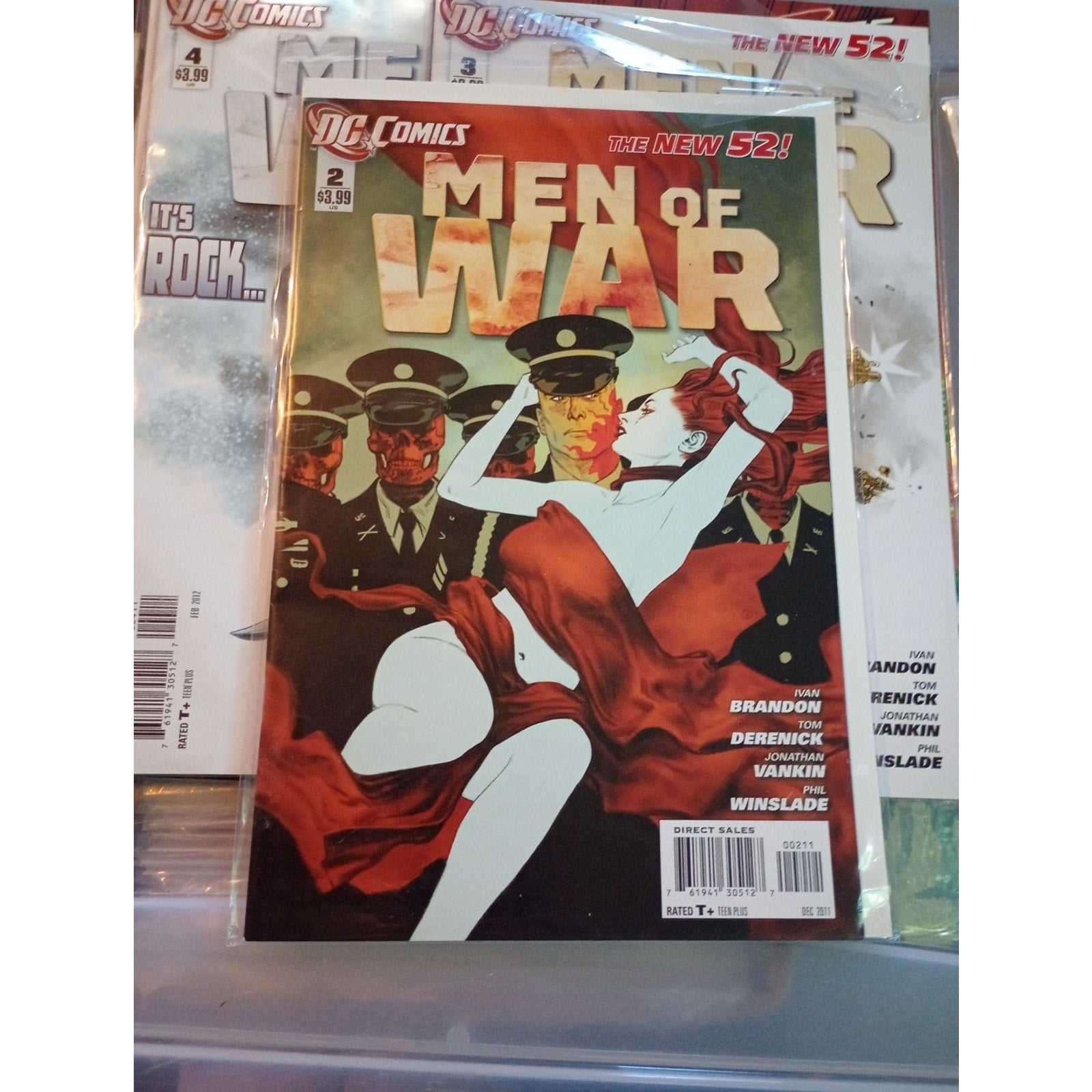 MEN OF WAR #1,2,3,4,5,6; DC NEW 52; All NM GREAT BOOKS Full Run Lot Of 6