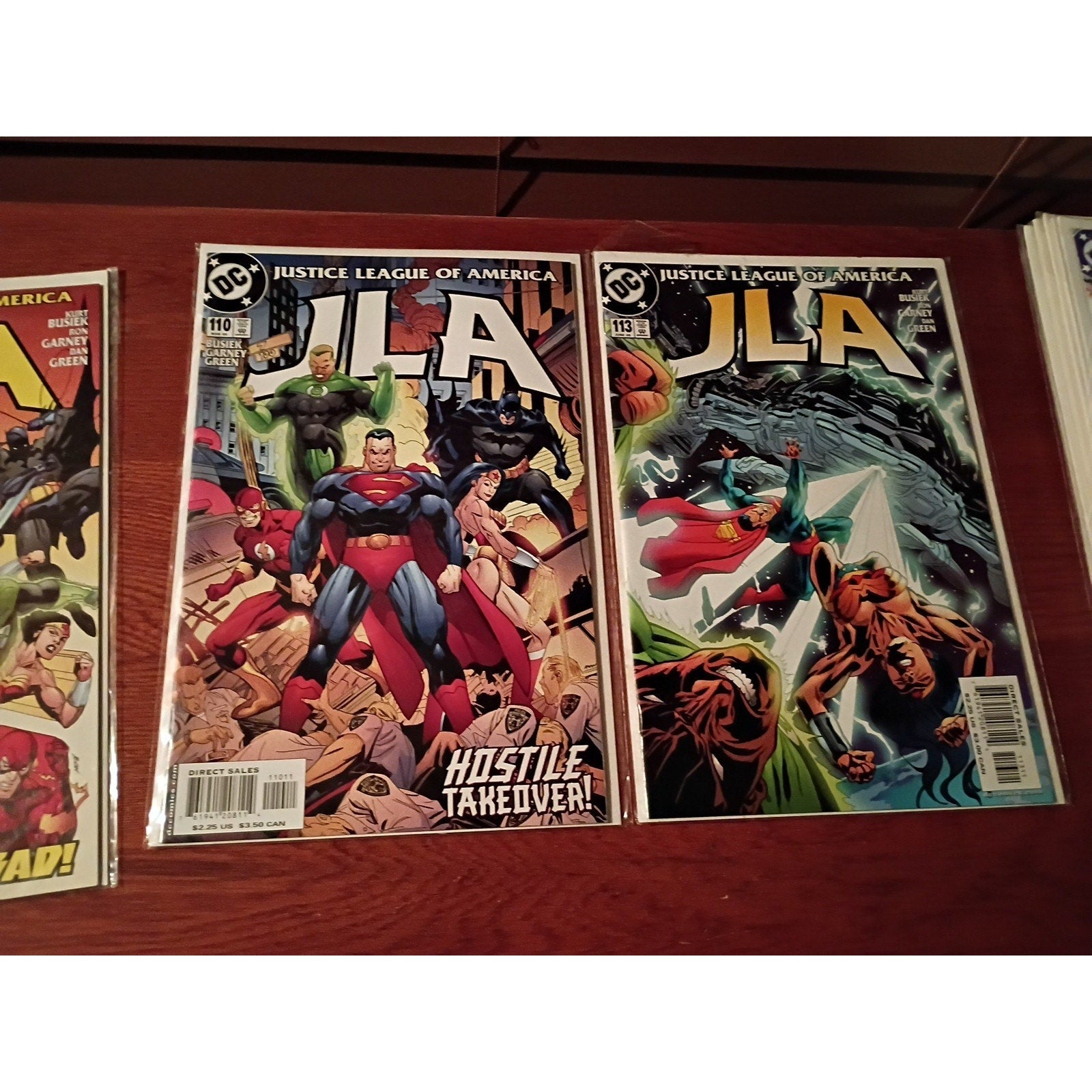 JLA #94-114: 11 issue lot DC COMICS 2004. VF To NM Superman Batman High Grade