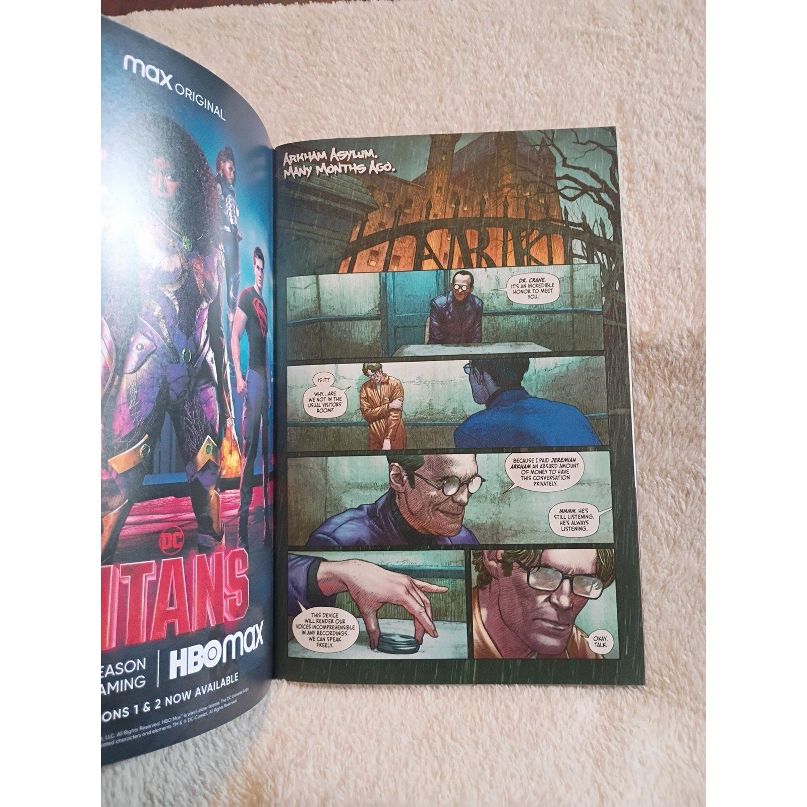 ✨Batman Fear State Alpha #1 - Mattina Foil Variant -Virgin -DC - NM High Grade